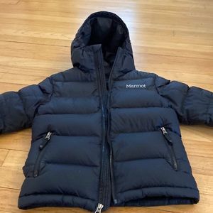 Marmot Down Puffer Boys Size S Navy